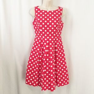 Kelly & Diane Red Polka Dot Dress